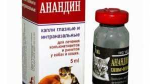 Anandin pro kočky: složení a forma uvolnění, návod k použití